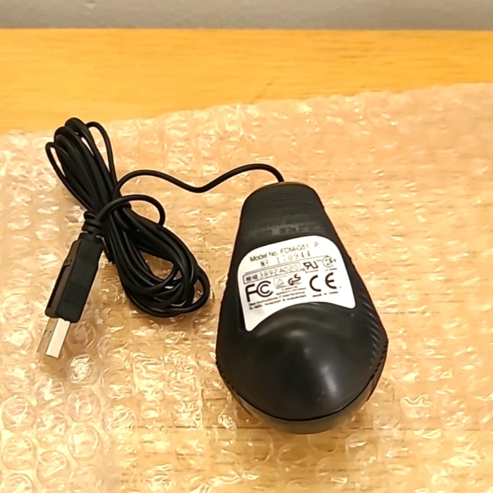 Wired Ergonomic Optical Trackball Mini Mouse
